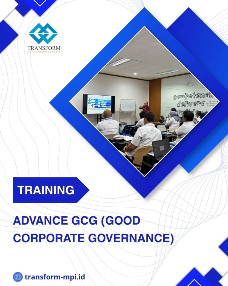 TRAINING ADVANCE GCG (GOOD CORPORATE GOVERNANCE) DI JAKARTA