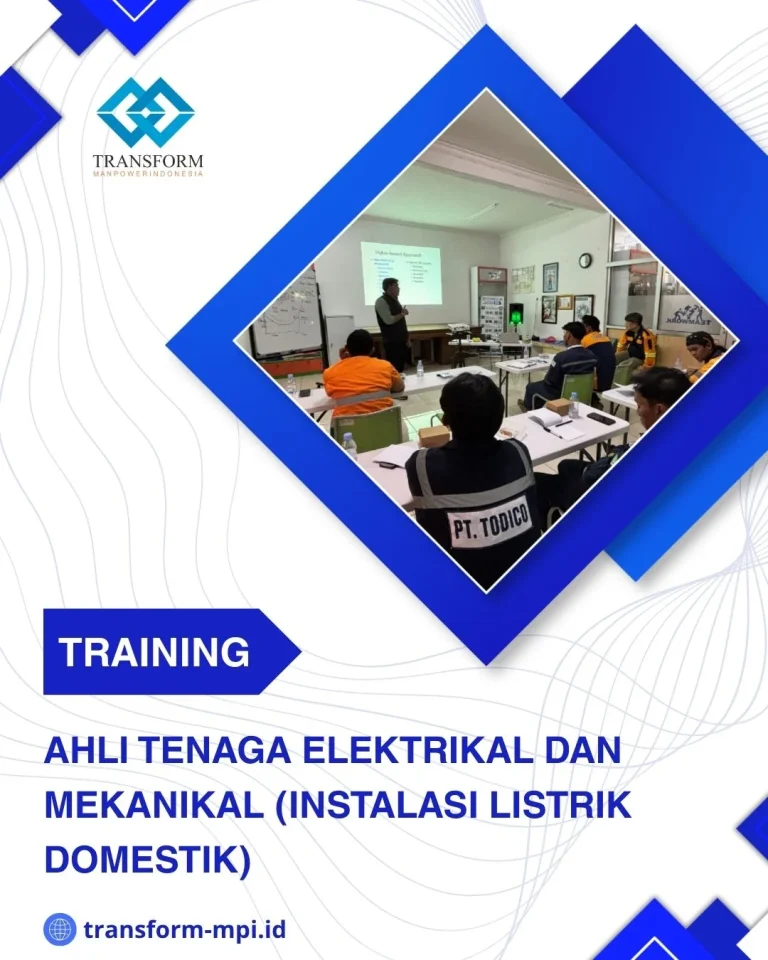 TRAINING AHLI TENAGA ELEKTRIKAL DAN MEKANIKAL (INSTALASI LISTRIK DOMESTIK) DI JAKARTA