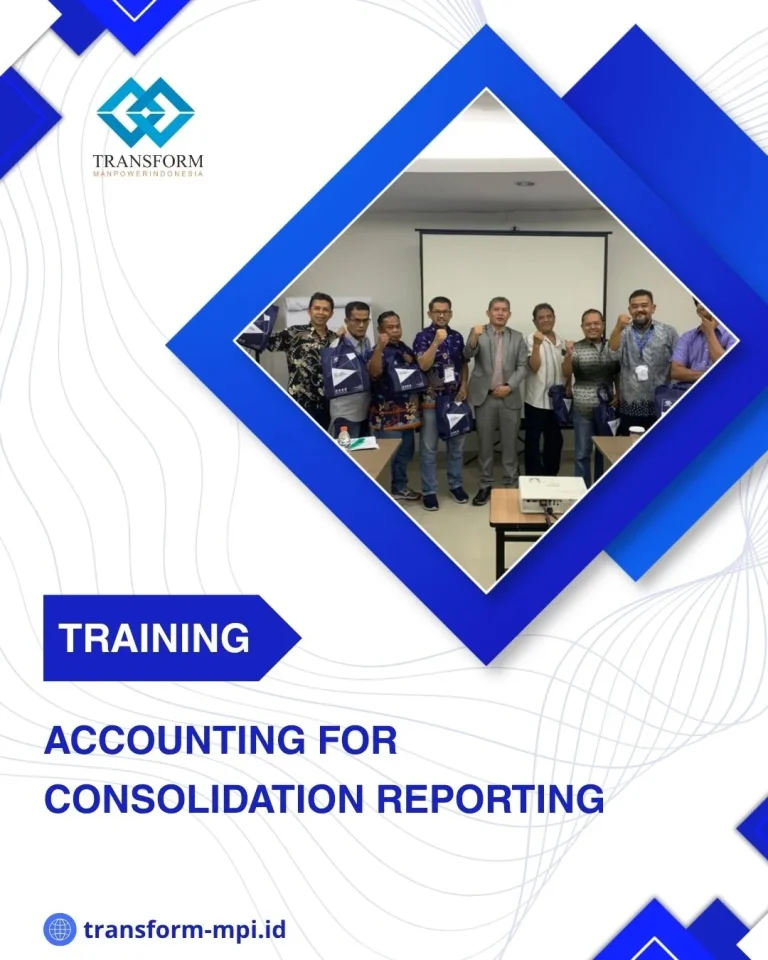 TRAINING ACCOUNTING FOR CONSOLIDATION REPORTING DI JAKARTA